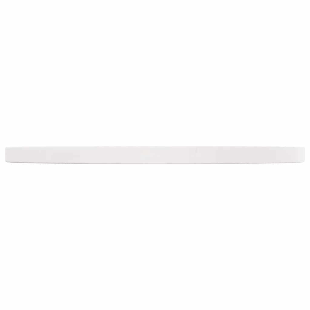 Stalviršis, baltas, skersmuo 60x2,5cm, pušies medienos masyvas