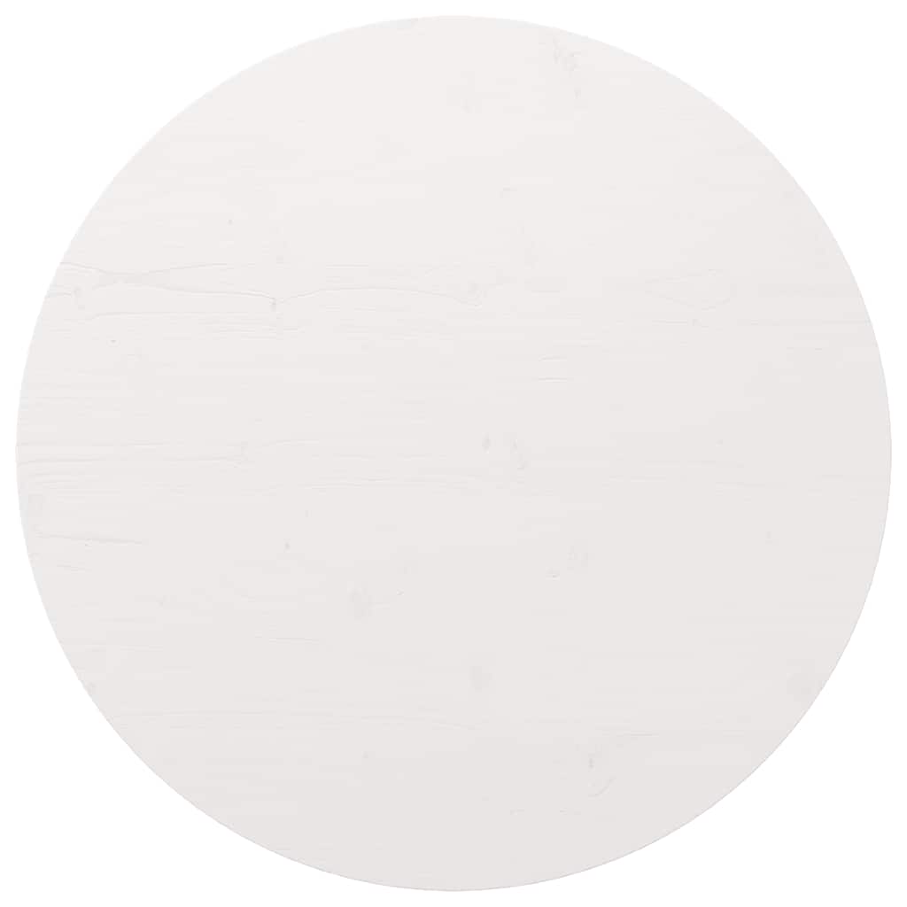 Virsma, balta, diametrs 90x2,5cm, priedes masīvkoks
