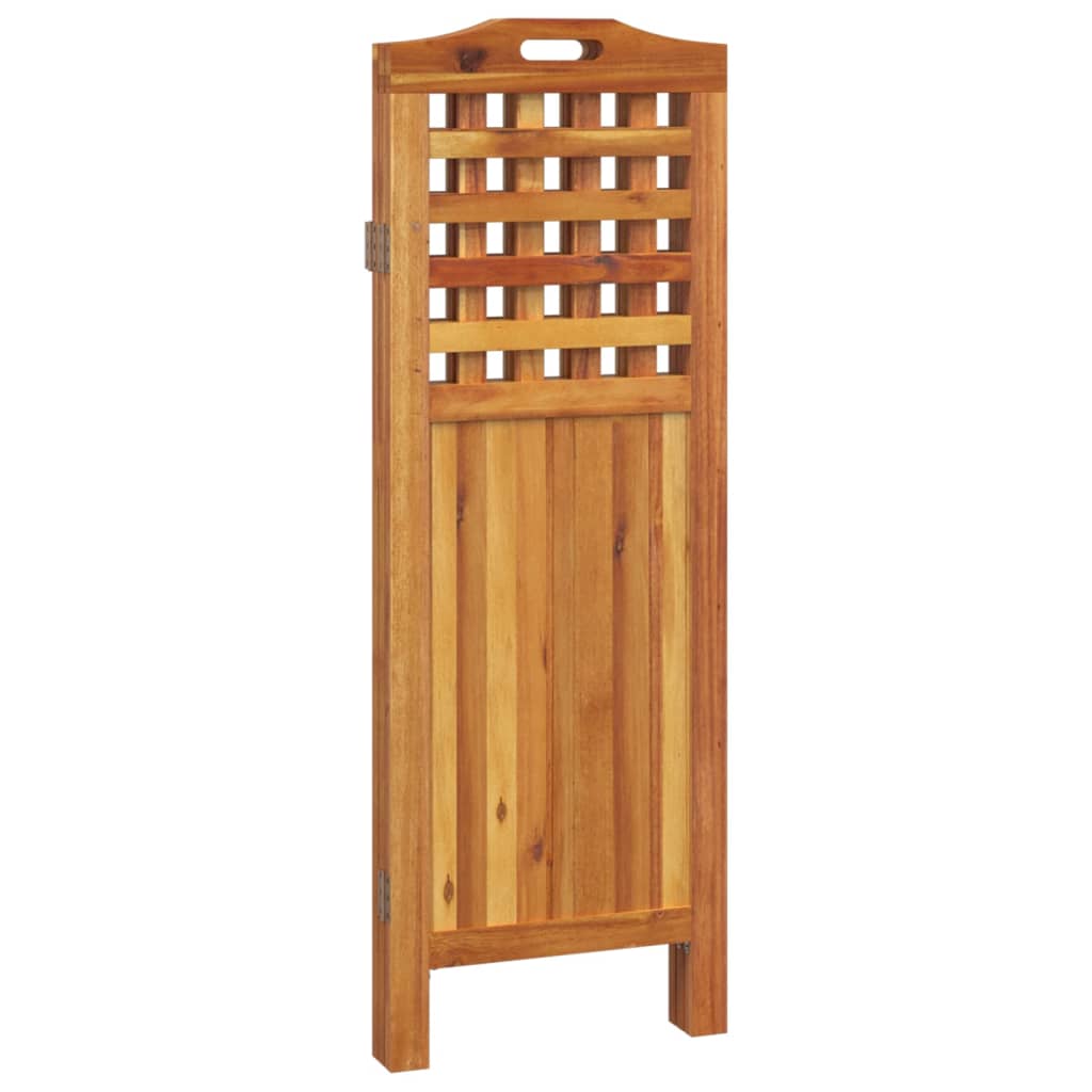 Kambario pertvara, 3 segmentai, 121,5x2x115cm, akacijos masyvas