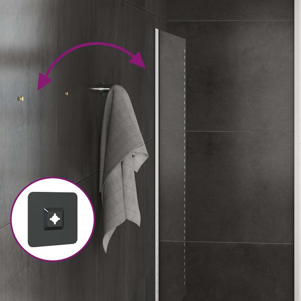 Bathroom LED mirror, 50x50cm