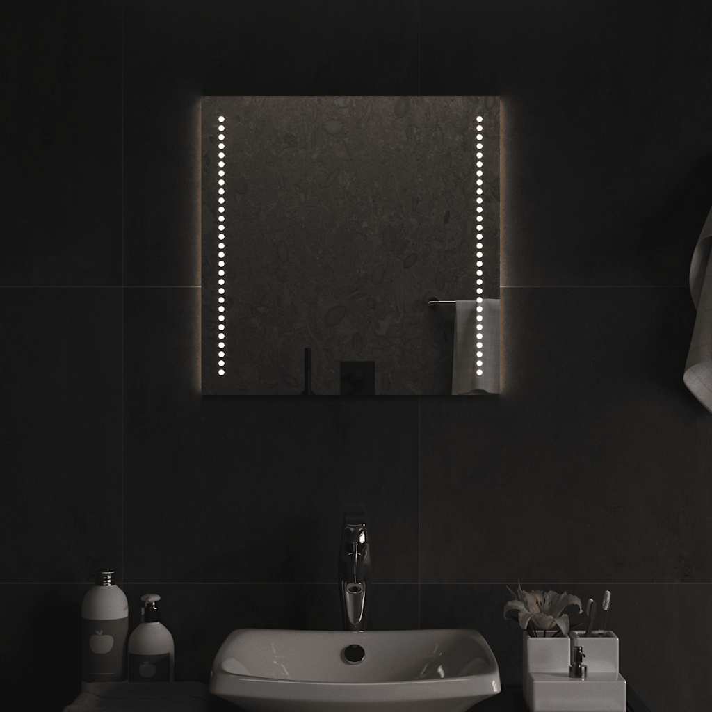 Bathroom LED mirror, 50x50cm