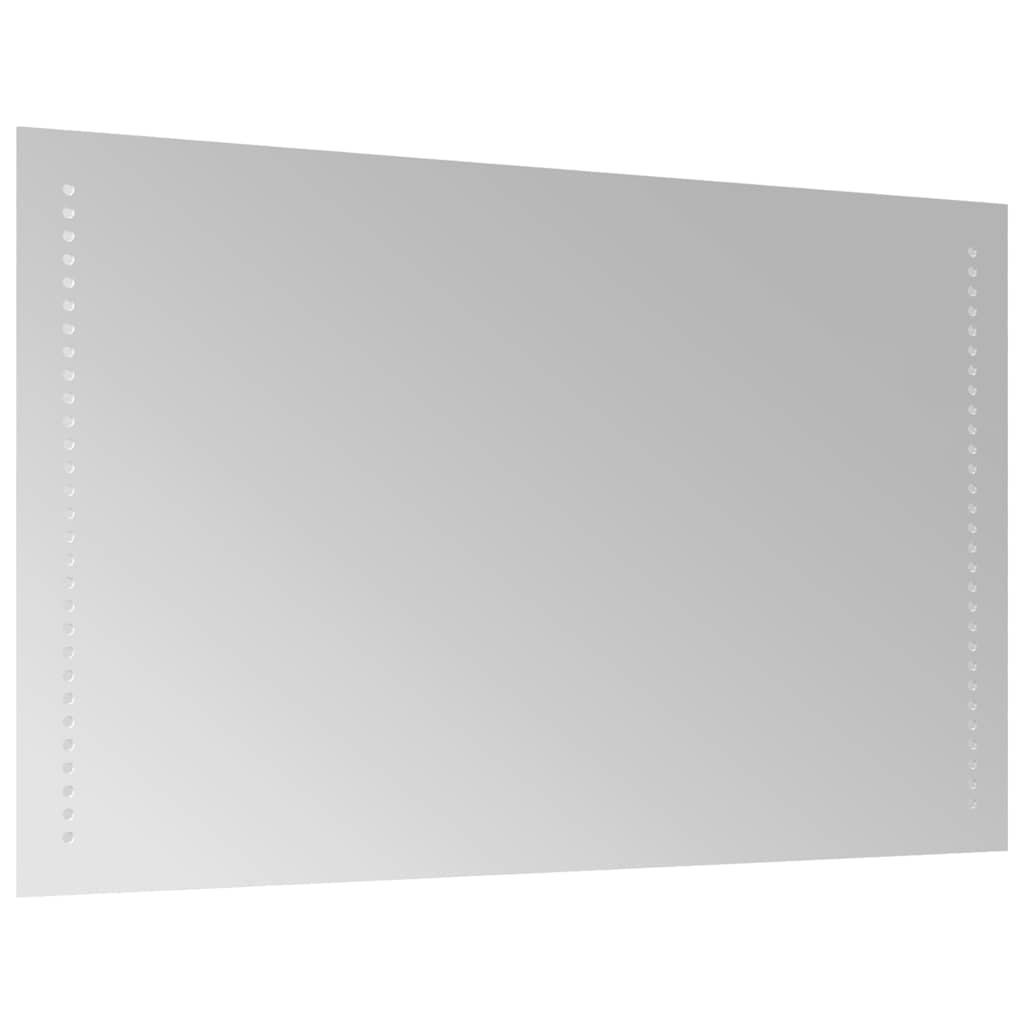 Bathroom LED mirror, 80x50cm
