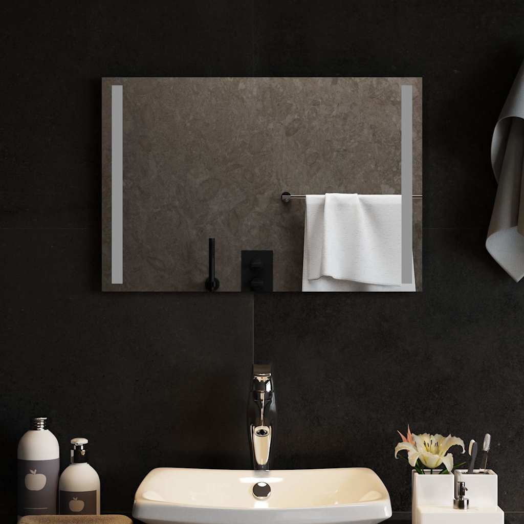 LED Bathroom Mirror, 60x40cm