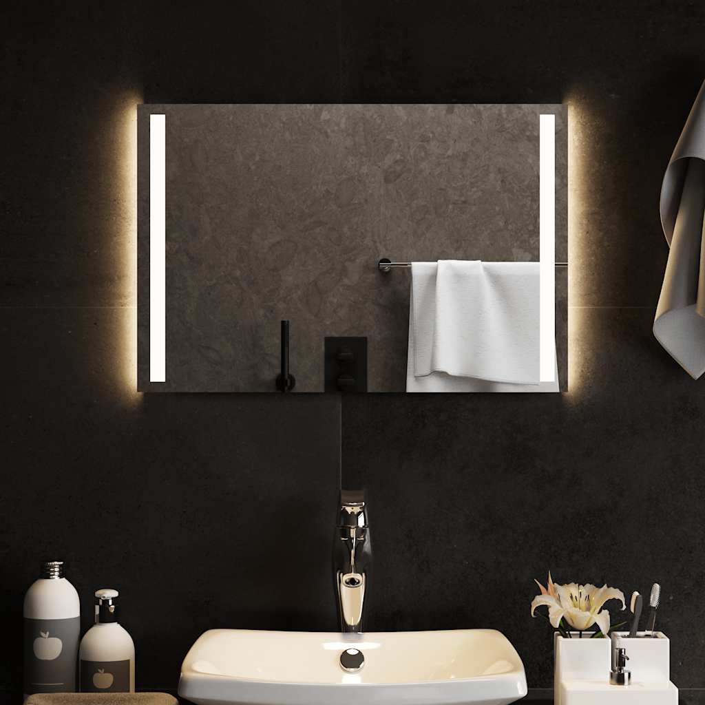 LED Bathroom Mirror, 60x40cm