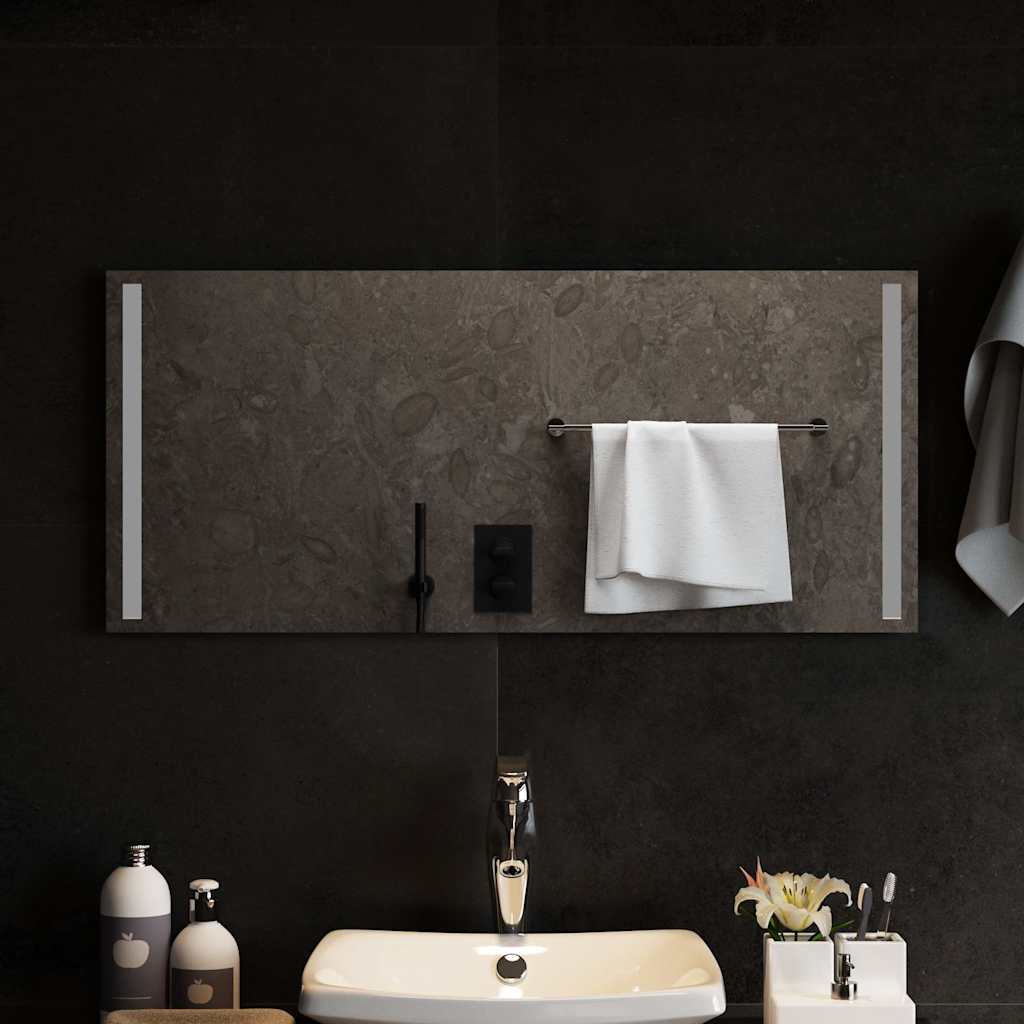 Vannas istabas LED spogulis, 90x40cm