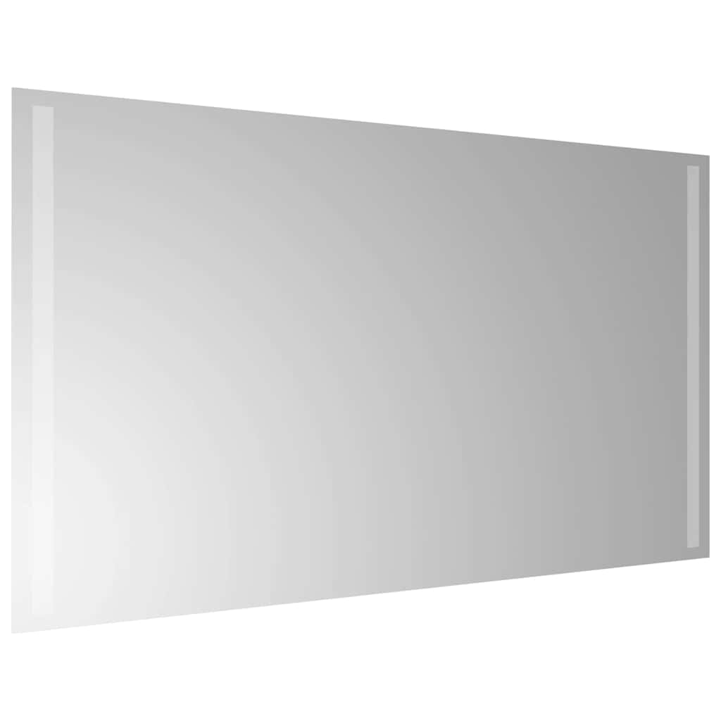 Bathroom LED mirror, 90x50cm