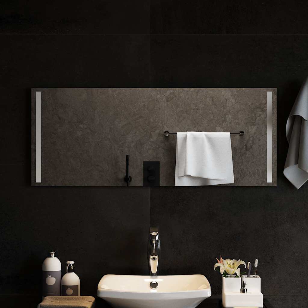 Vannas istabas LED spogulis, 100x40cm