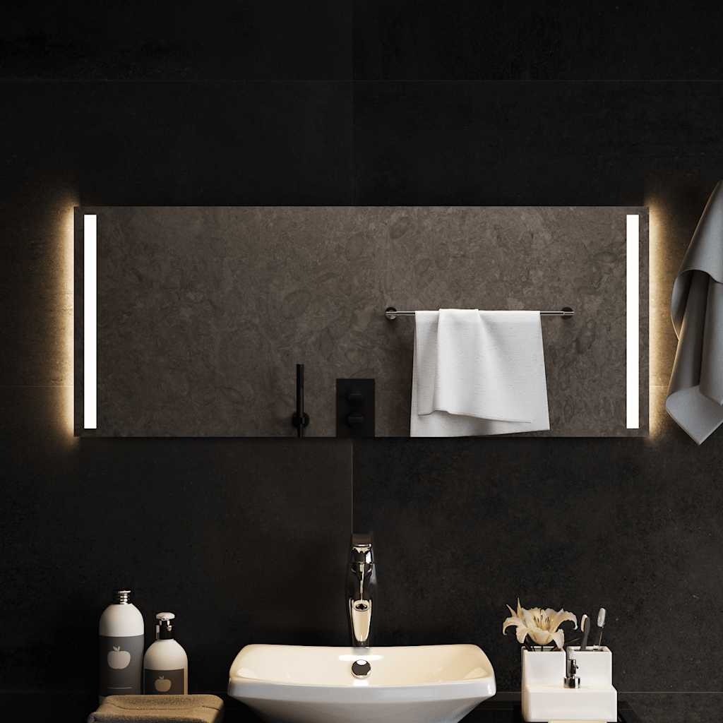 Vannas istabas LED spogulis, 100x40cm