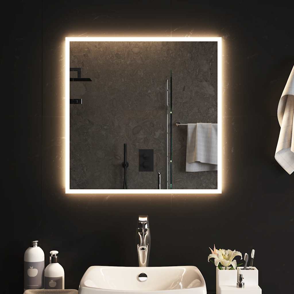 Vannas istabas LED spogulis, 60x60cm