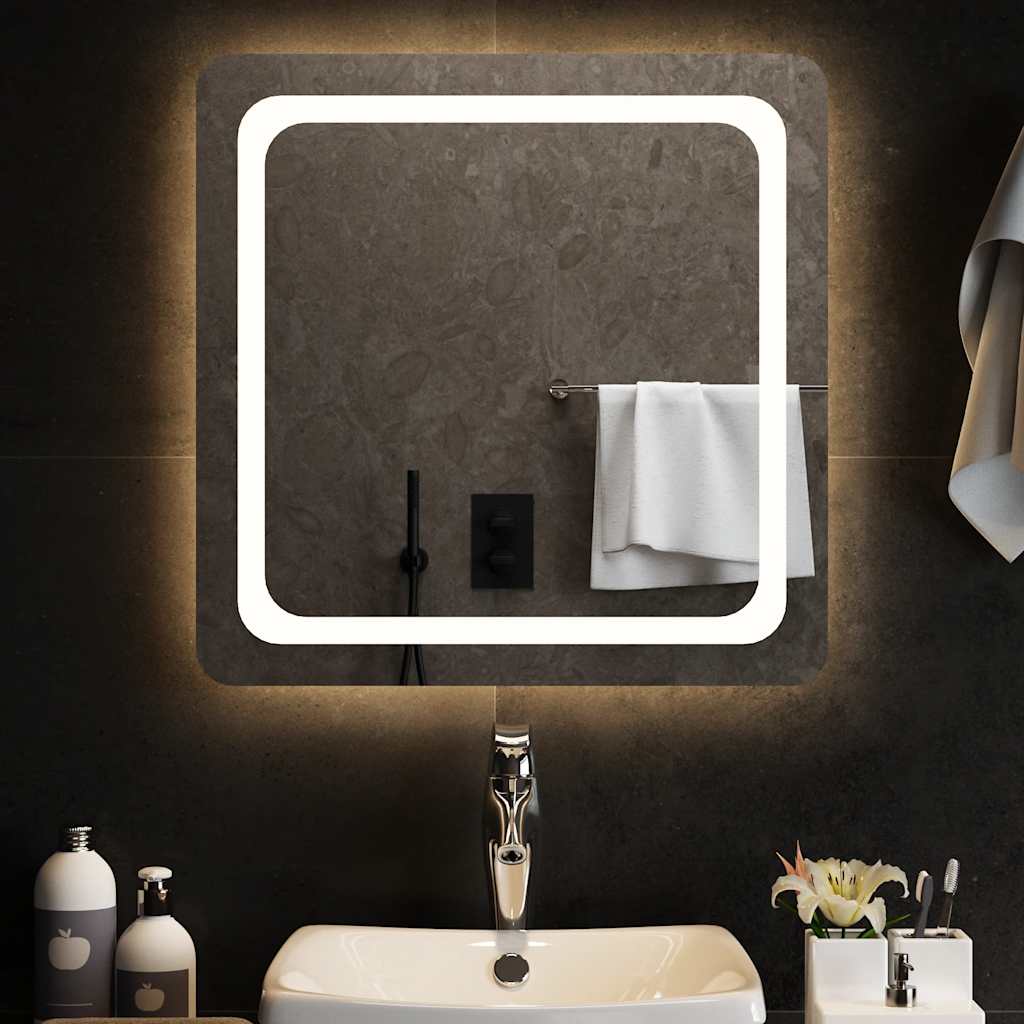 Vannas istabas LED spogulis, 60x60cm