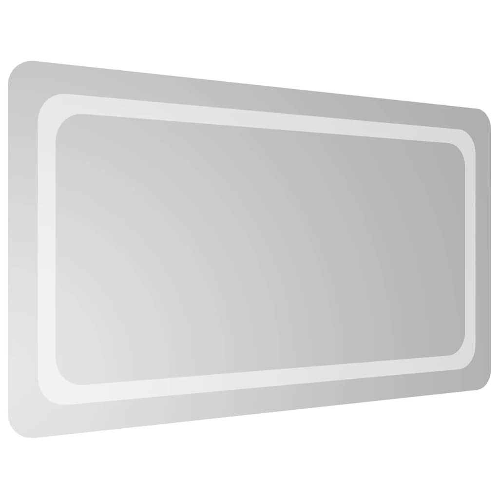Bathroom LED mirror, 90x50cm