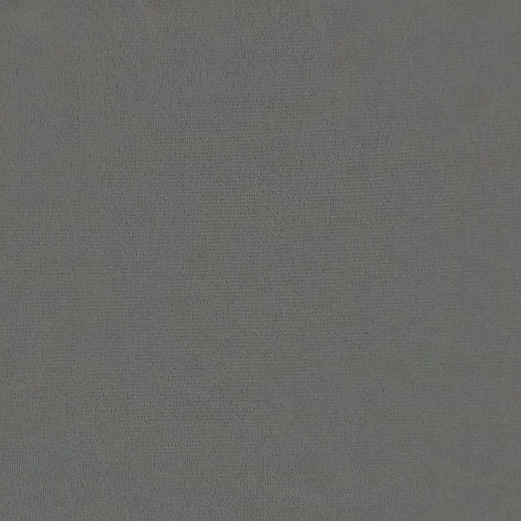 Poilsio kėdė su taburete, tamsiai pilkos spalvos, aksomas