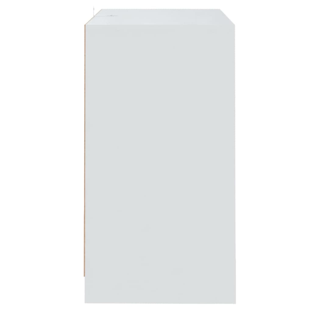 Sideboards, 2 pcs., white, 70x41x75cm, particle board