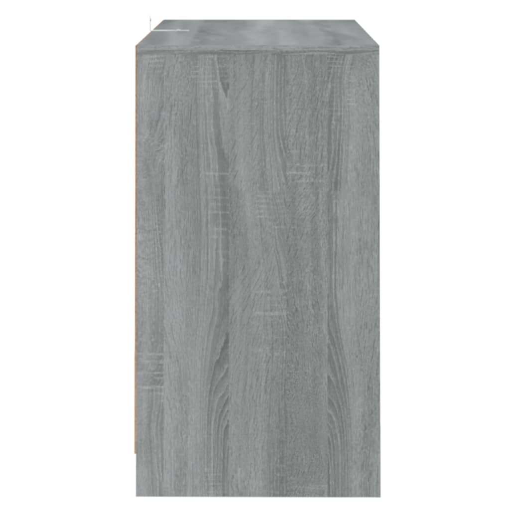 Sideboards, 2 pcs., grey oak, 70x41x75cm, particleboard