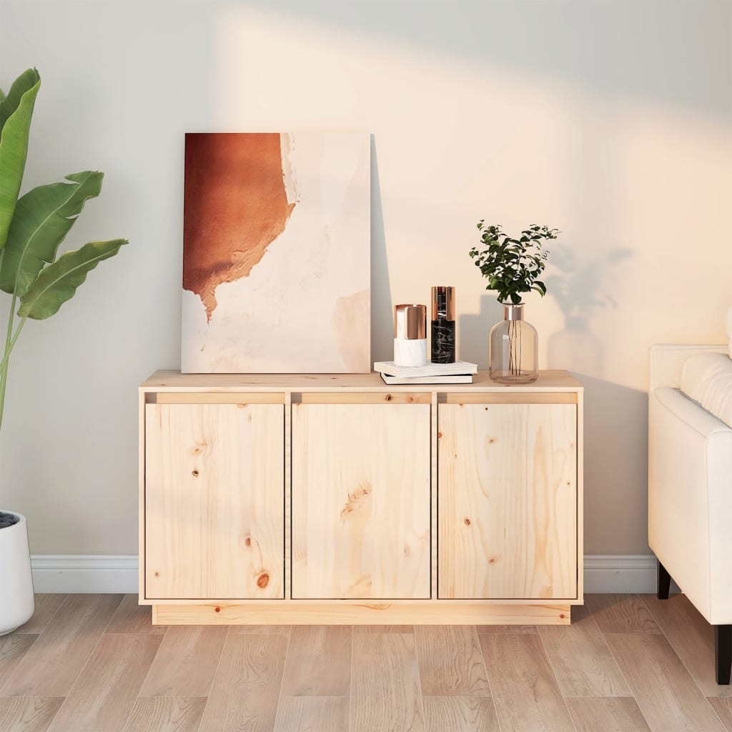 Sānu skapītis, 111x34x60cm, masīva priedes koksne