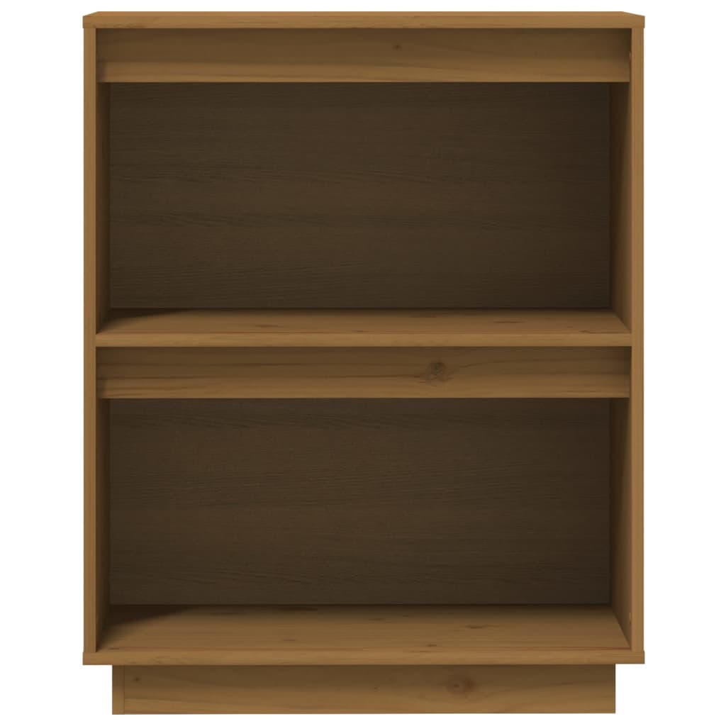 Console table, honey brown, 60x34x75cm, solid pine
