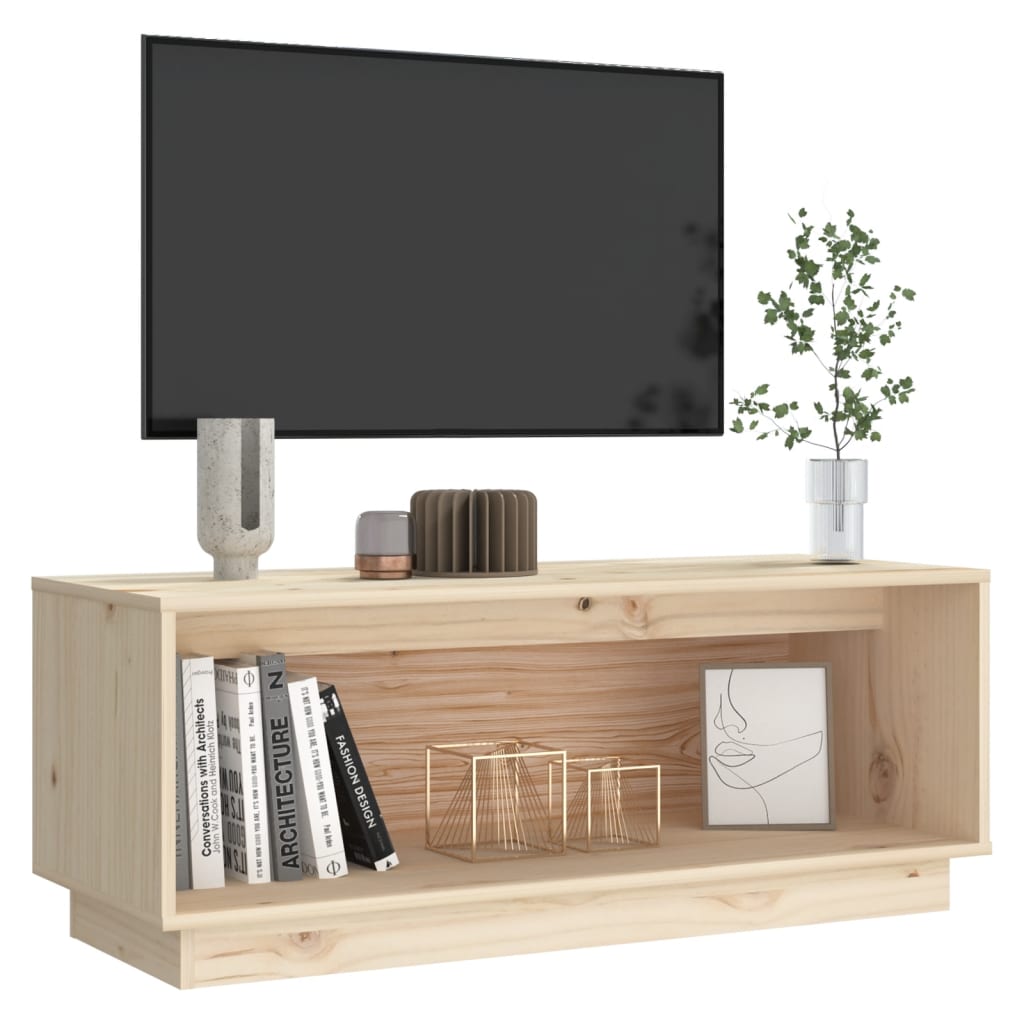 TV skapītis, 90x35x35cm, masīva priedes koksne