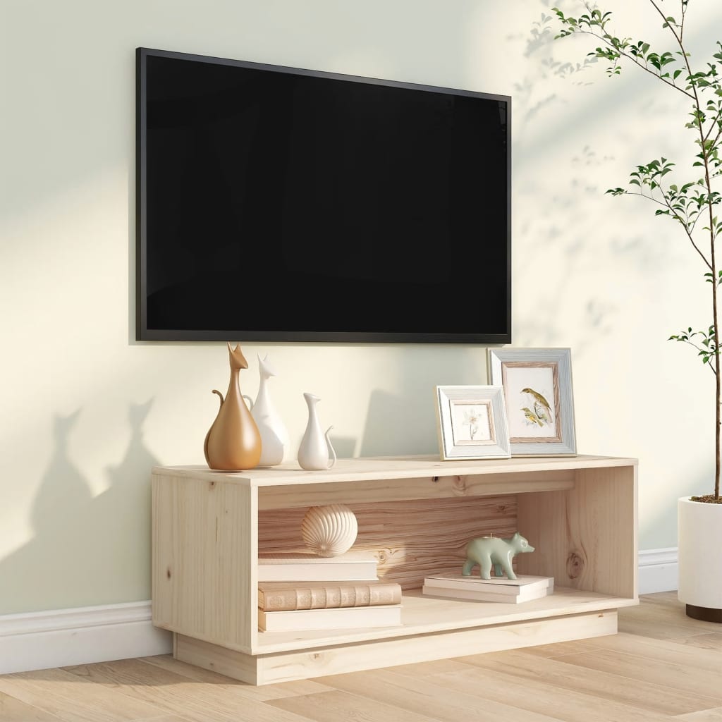 TV skapītis, 90x35x35cm, masīva priedes koksne
