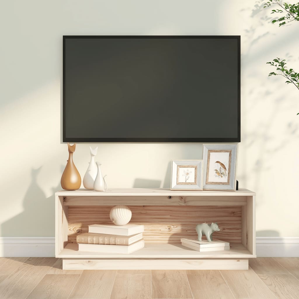 TV skapītis, 90x35x35cm, masīva priedes koksne
