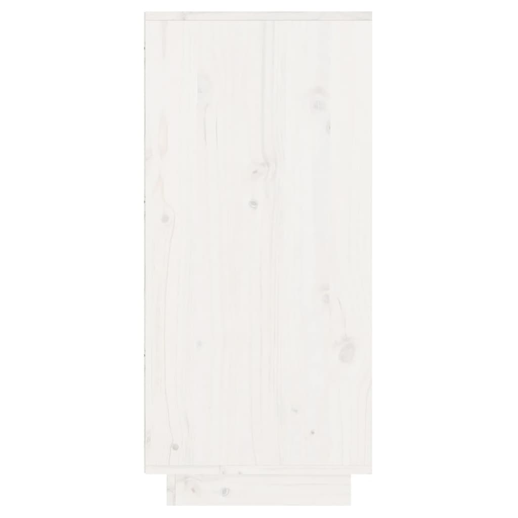 Console table, white, 60x34x75cm, solid pine