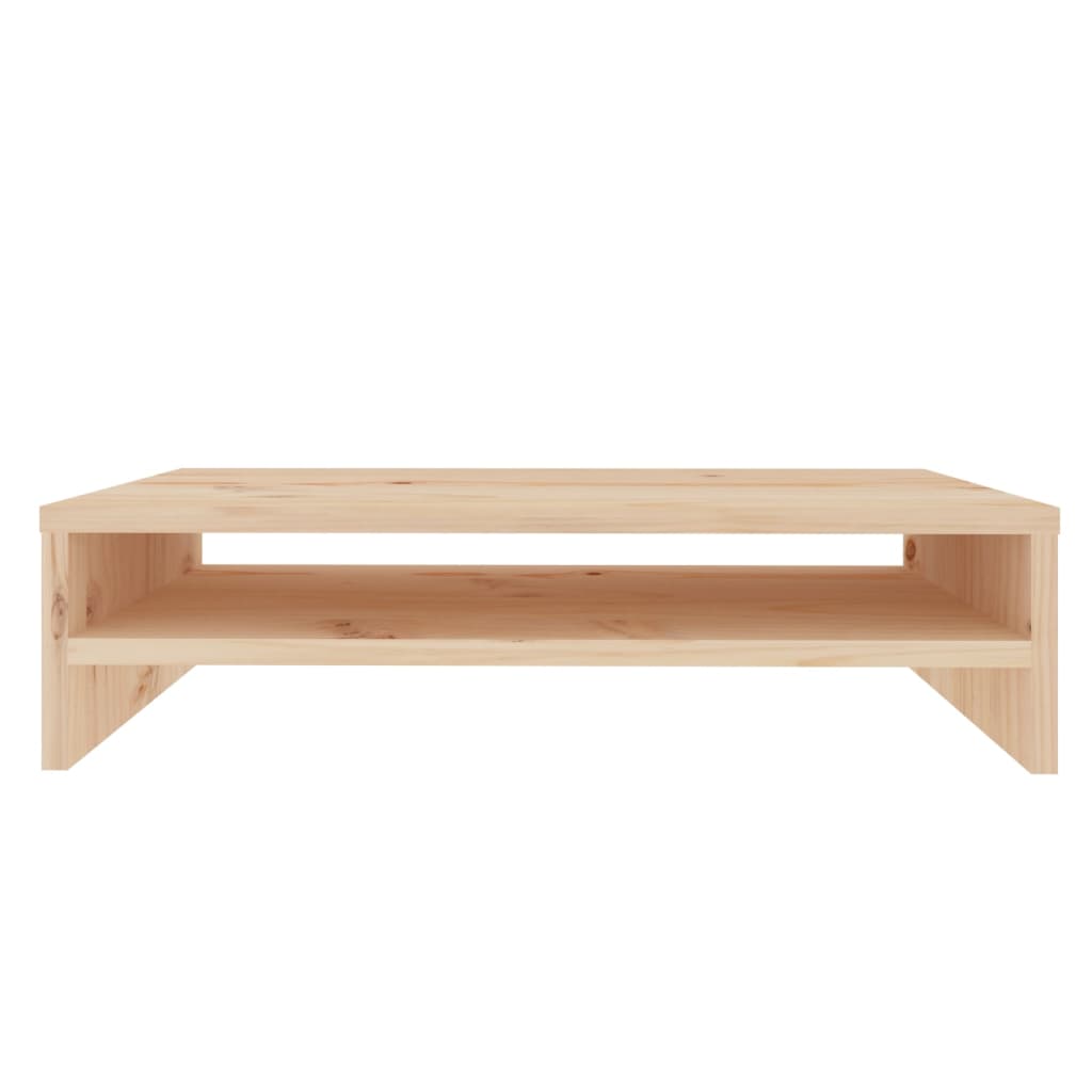 Monitora statīvs, 50x24x13cm, masīva priedes koksne