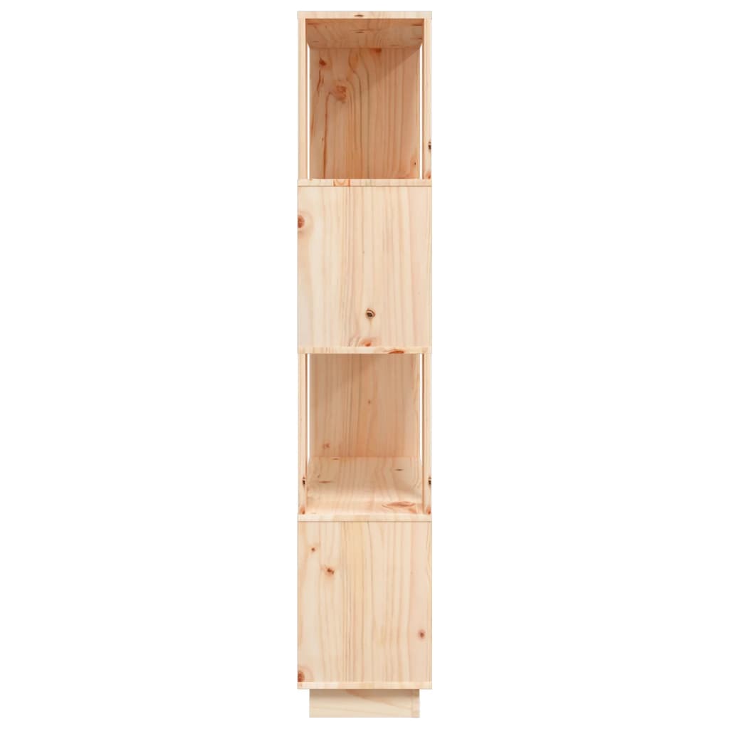 Grāmatu plaukts/istabas sadalītājs, 80x25x132cm, priede