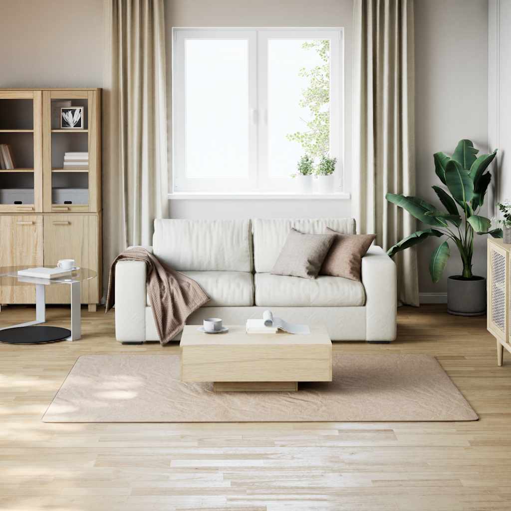 Kilimas, smėlio, 160x230cm, skalbiamas, trumpi šereliai