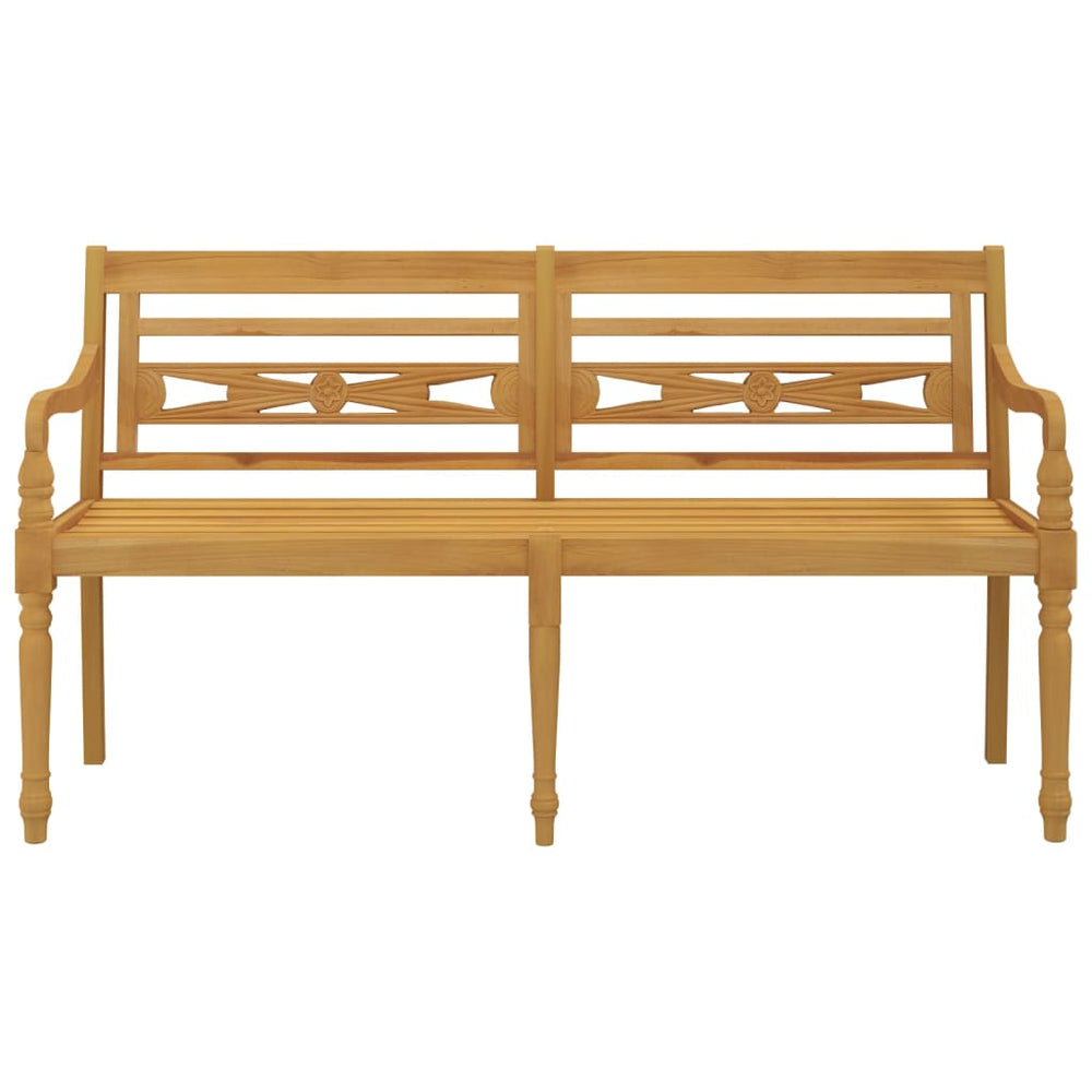 Batavia bench, 150cm, solid teak wood