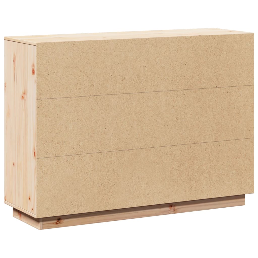 Kumode, 110,5x35x80cm, priedes masīvkoks