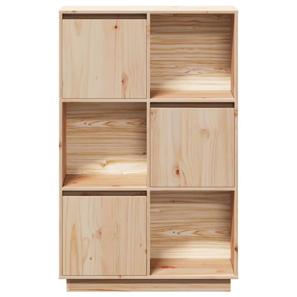 Chest of drawers, 74x35x117cm, solid pine