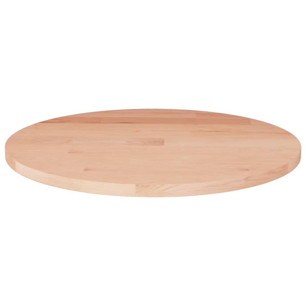 Tabletop, 50x1.5cm, untreated solid oak wood