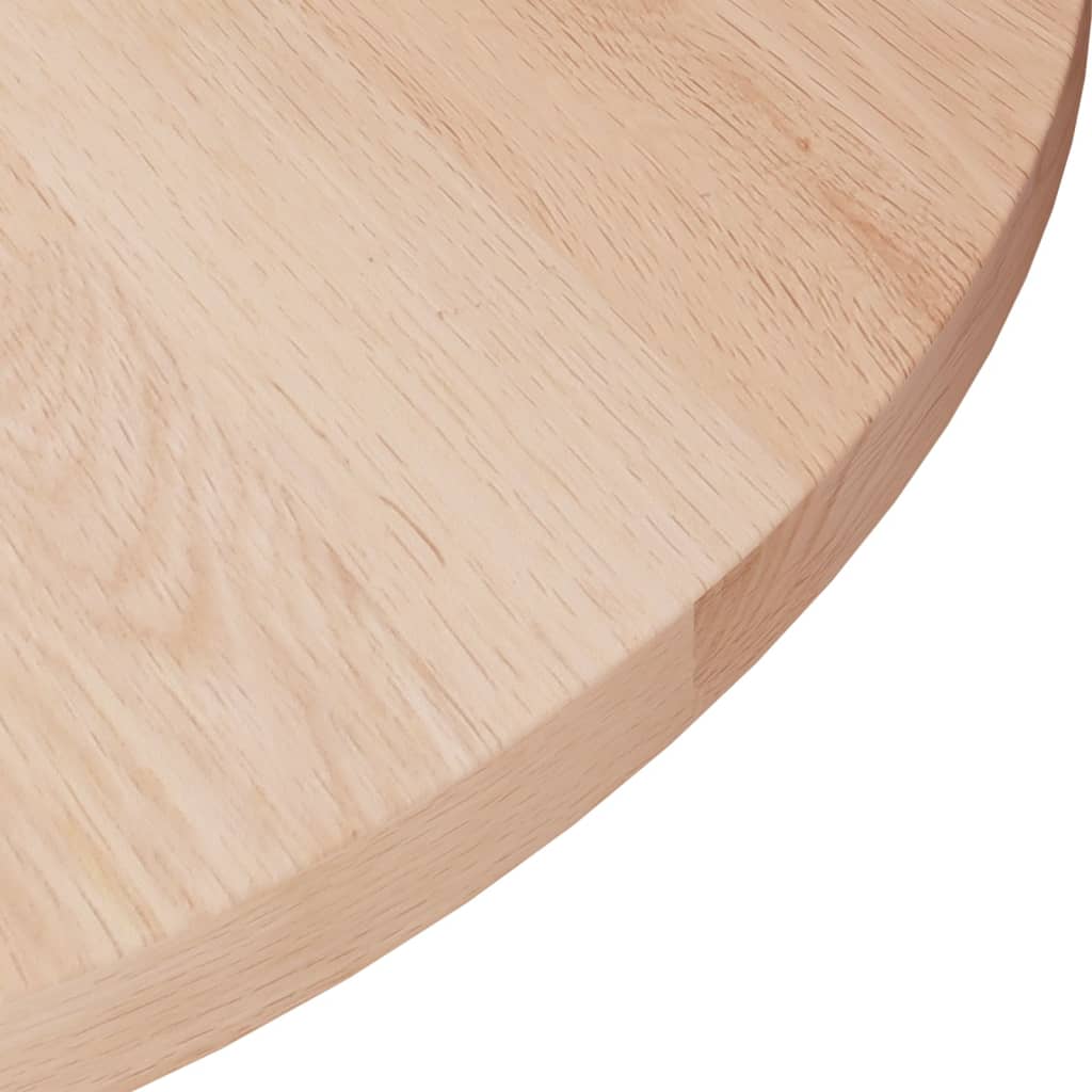 Tabletop, 50x1.5cm, untreated solid oak wood