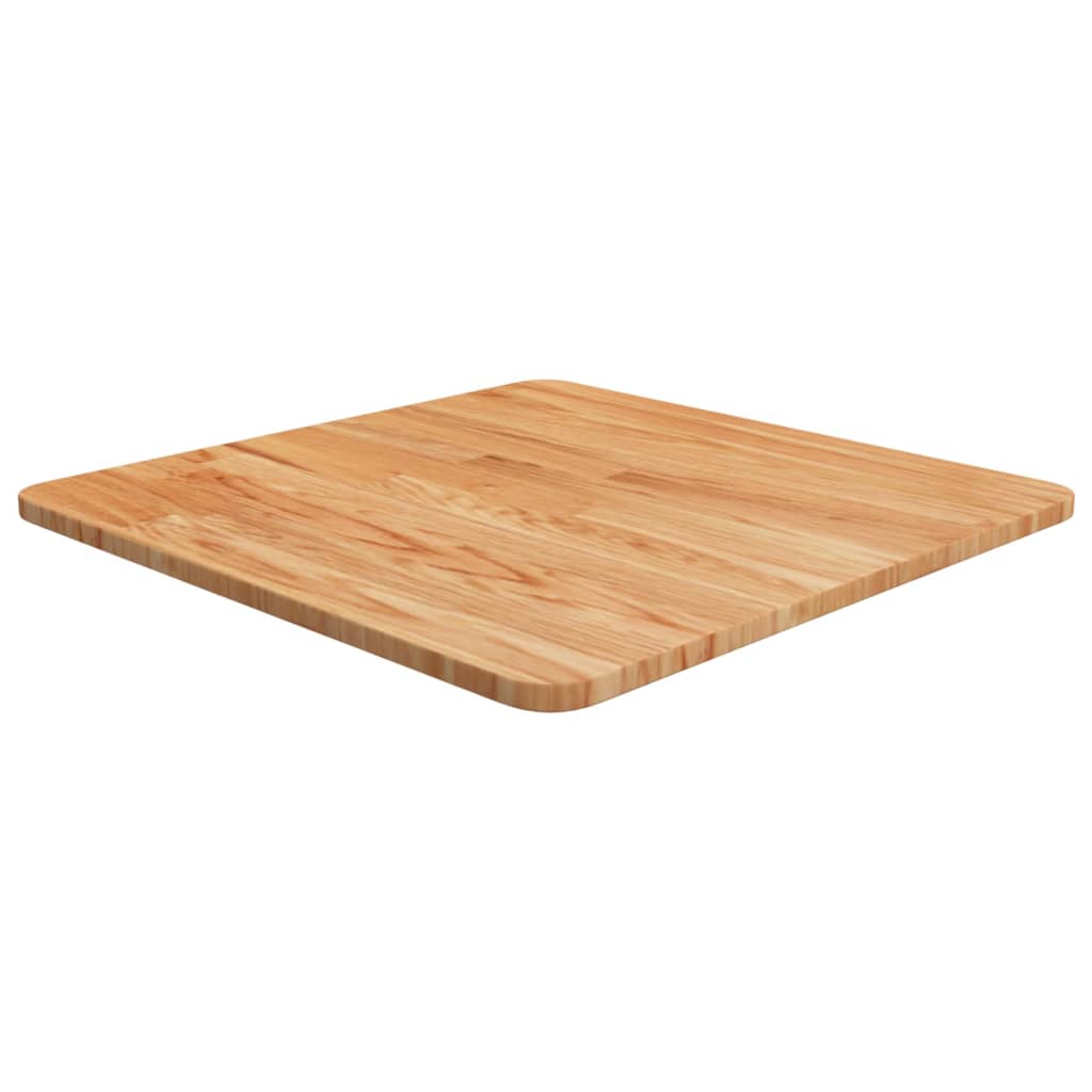 Tabletop, light brown, 50x50x1.5cm, solid oak