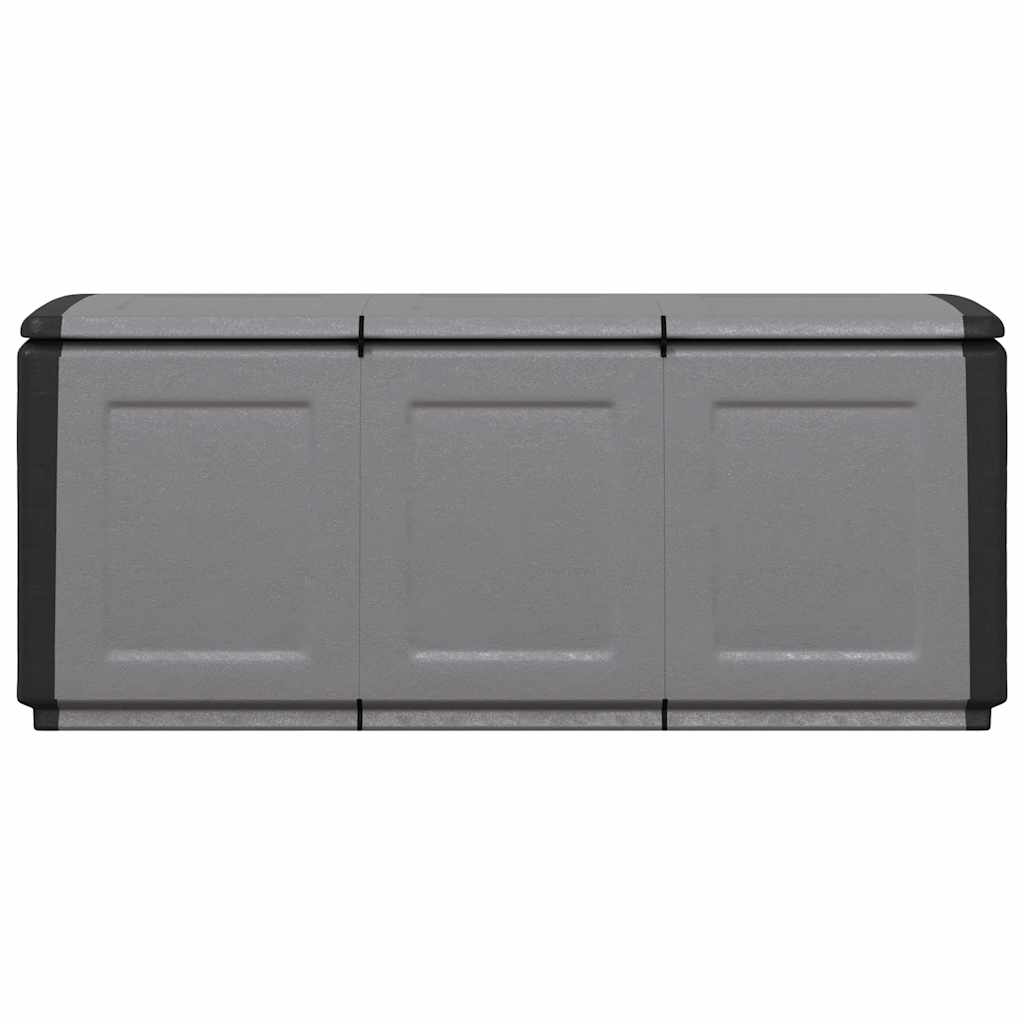 Lauko daiktadėžė MERTON, tamsiai pilka ir juoda, 138cm