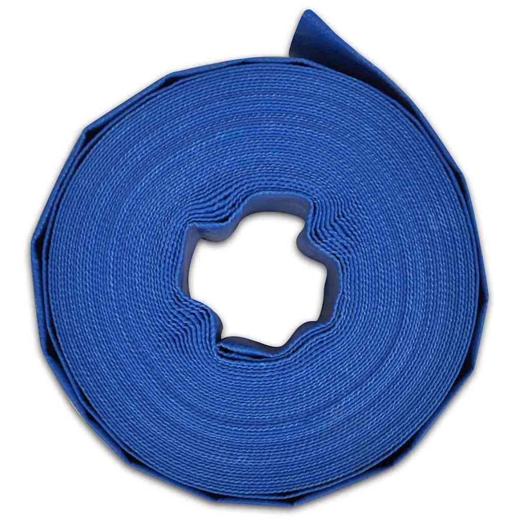 Flat hose, PVC, 100m, 2"