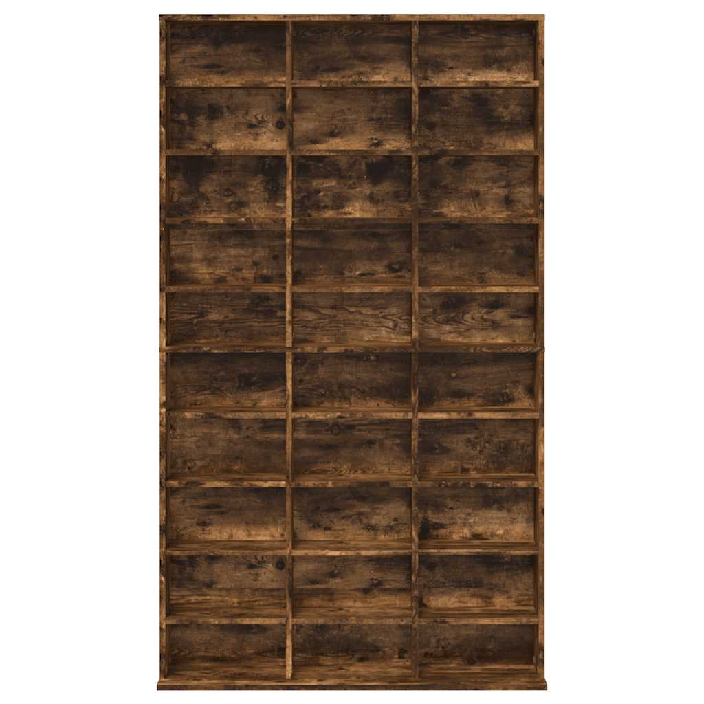 Spintelė kompaktiniams diskams, ąžuolo, 102x23x177,5cm, mediena