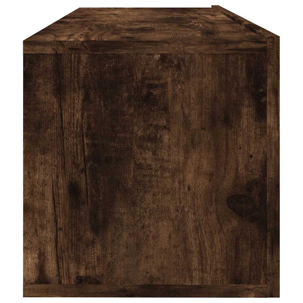 Sieninė televizoriaus spintelė, ąžuolo, 100x30x30 cm, mediena