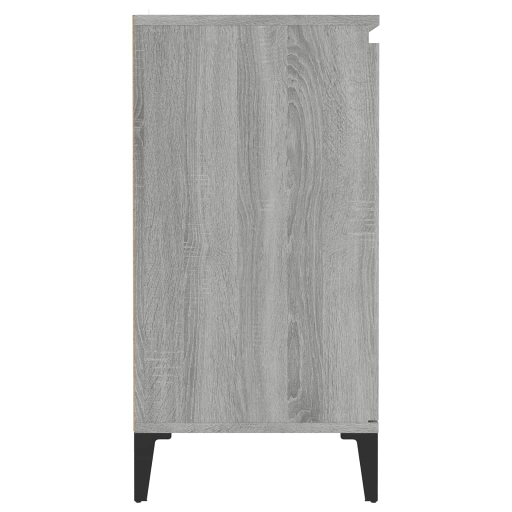 Sānu skapītis, pelēka ozola krāsa, 60x35x70cm, koks