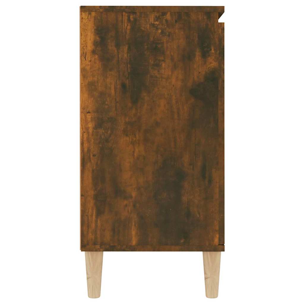 Sideboard, smoky oak, 101x35x70cm, engineered wood