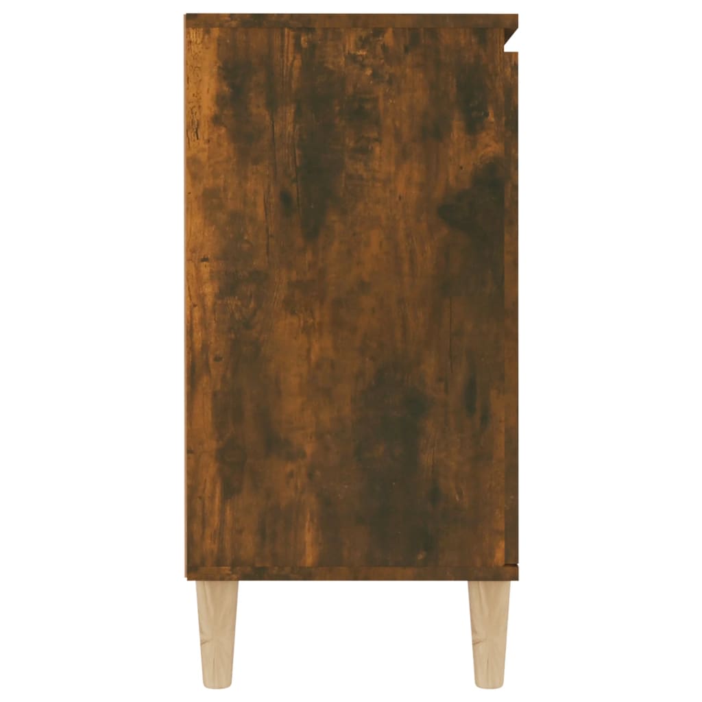 Sideboard, smoky oak, 101x35x70cm, engineered wood