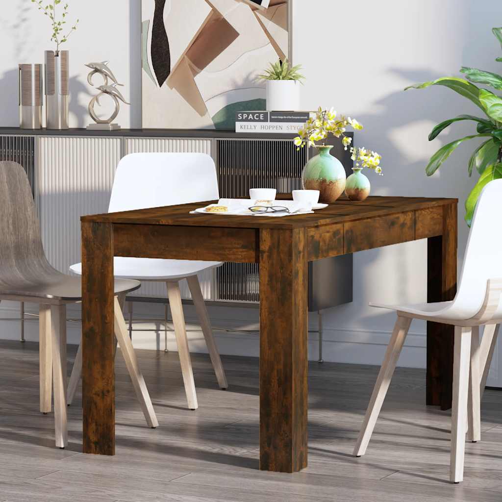 Dining table, smoky oak, 140x74.5x76cm, wood