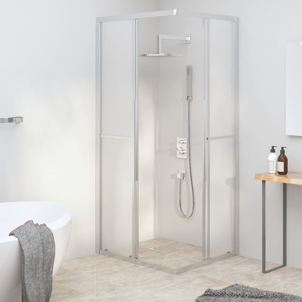 Shower cabin, 90x70x180cm, ESG, matt