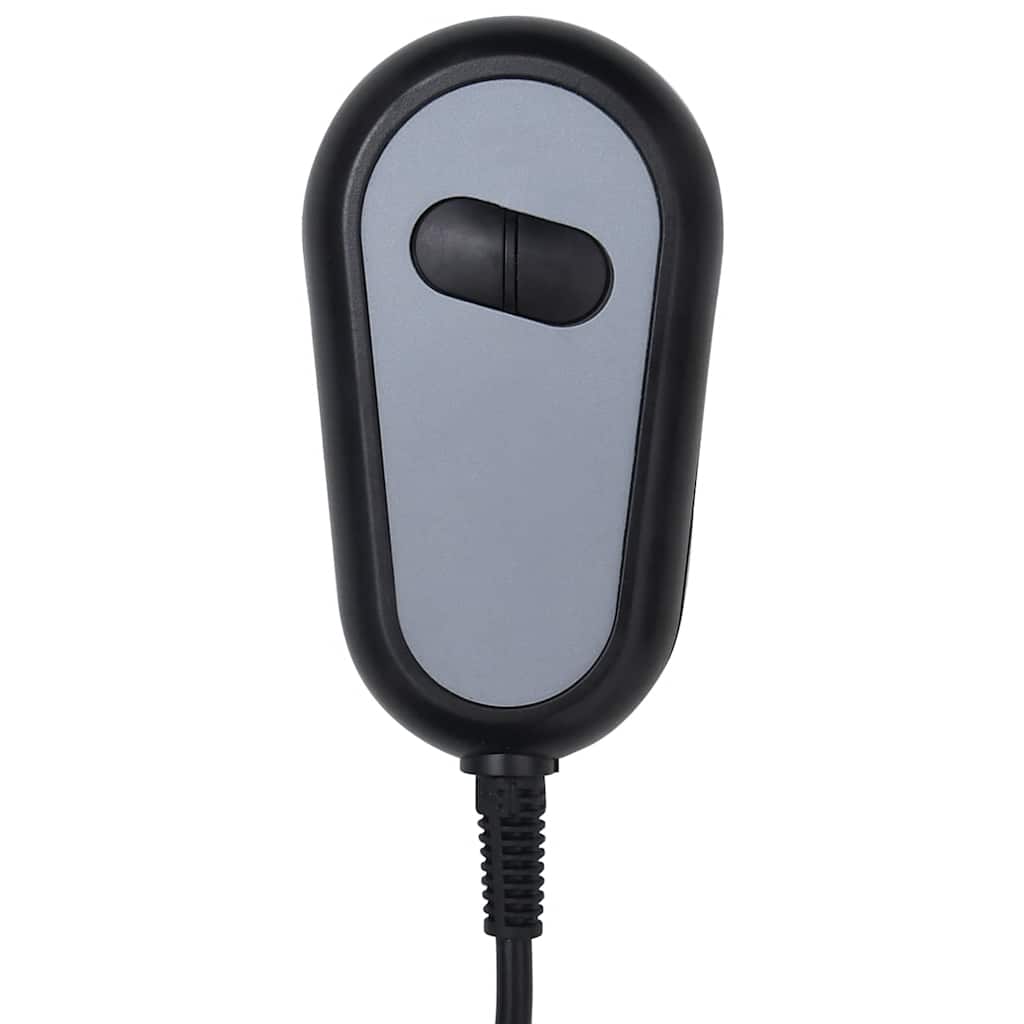 Elektriskais masāžas krēsls, melns, mākslīgā āda