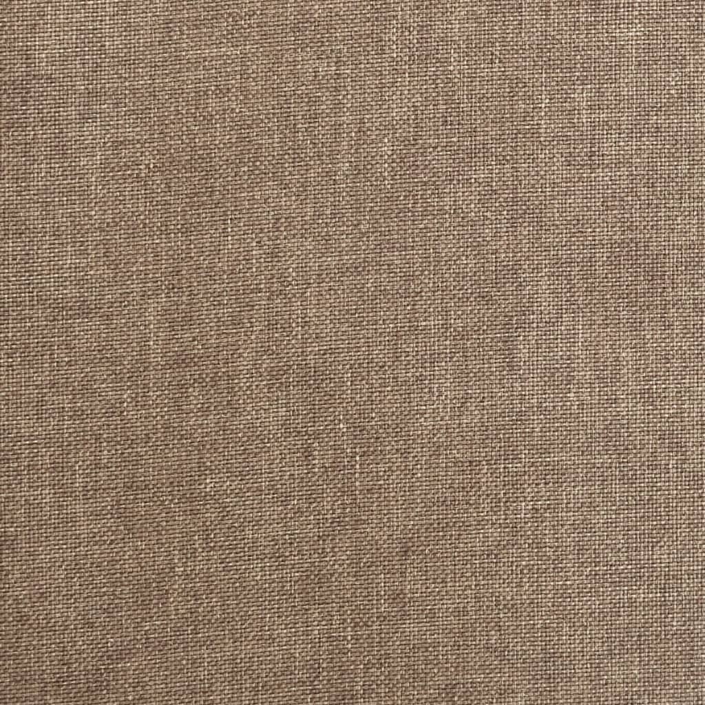 Elektrinis atlošiamas krėslas, taupe spalvos, audinys