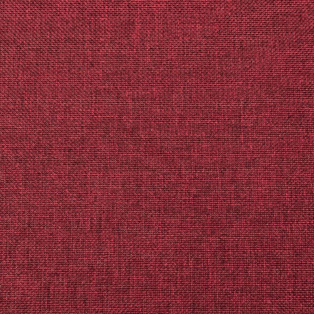 Electric massage chair, burgundy, fabric