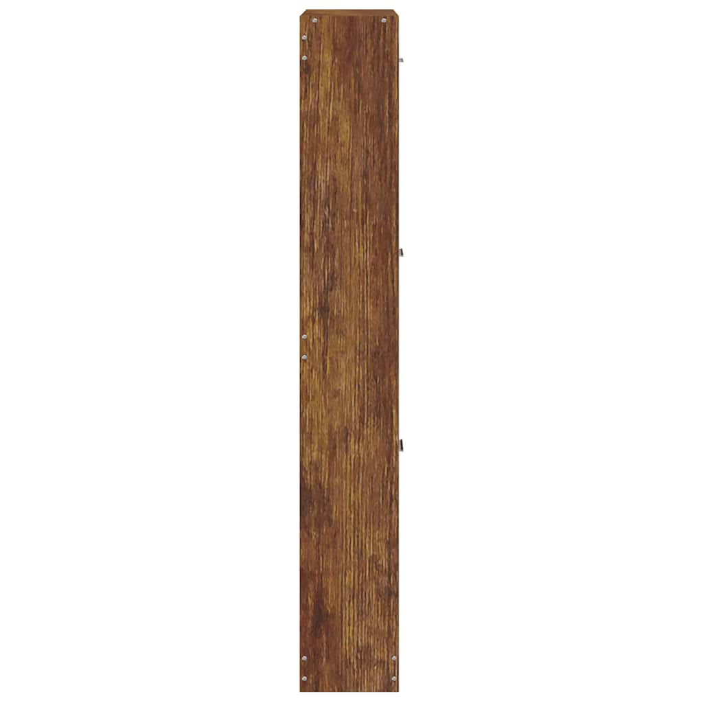 Spintelė batams, dūminio ąžuolo, 59x17x108cm, apdirbta mediena