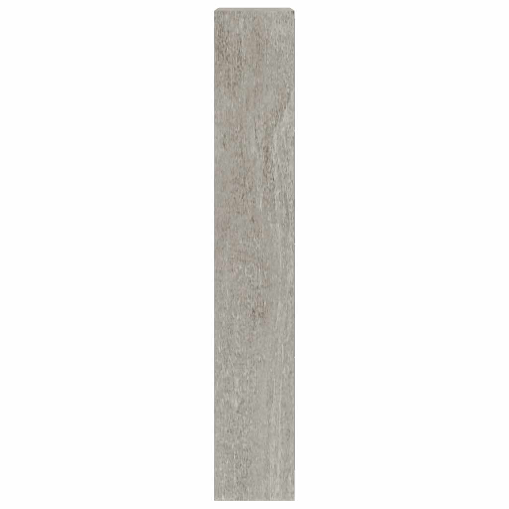 Shoe cabinet, concrete gray, 63x24x147cm, engineered wood