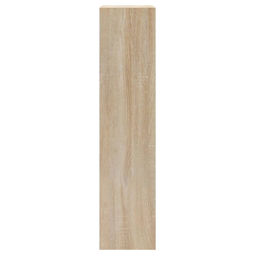 Shoe cabinet, Sonoma oak, 63x24x103cm, engineered wood