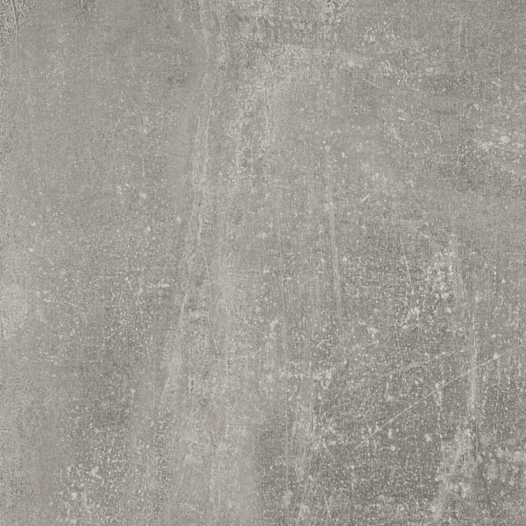 Shoe cabinet, concrete grey, 63x24x81cm, engineered wood