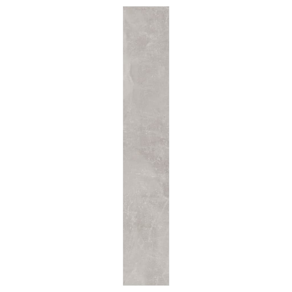 Batų spintelė su veidrodžiu, 3 aukštų, pilka, 63x17x102,5cm